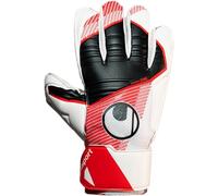 uhlsport Starter Soft Maignan #344 Gants de Gardien de Football - Gants pour Gardien de But, 2, Blanc/Rouge/Noir