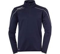 uhlsport Stream 22 1/4 Zip Top Maillot de survêtement Homme, Bleu Marine/Blanc, 152