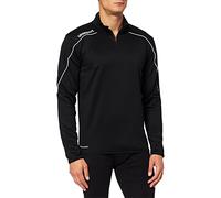 uhlsport Stream 22 1/4 Zip Top Type de Haut Enfant, Schwarz/Weiß, 116 cm