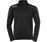 uhlsport Stream 22 1/4 Zip Top Type de Haut Enfant, Schwarz/Weiß, 140 cm