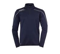 uhlsport Stream 22 1/4 Zip Top Type de Haut Homme, Bleu Marine/Blanc, L