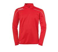 uhlsport Stream 22 1/4 Zip Top Type de Haut Homme, Rouge/Blanc, S