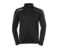 uhlsport Stream 22 1/4 Zip Top Type de Haut Homme, Schwarz/Weiß, L