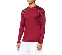 uhlsport Stream 22 Langarm Maillot Enfant, Bordeaux/Skyblau, 164 cm