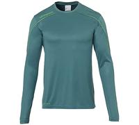 uhlsport Stream 22 Langarm Maillot Enfant, fir grün/Fluo grün, 116 cm