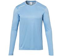 uhlsport Stream 22 Langarm Maillot Homme, Bleu Ciel/Blanc, XL
