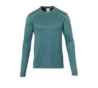 uhlsport Stream 22 Langarm Maillot Homme, fir grün/Fluo grün, M