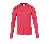 uhlsport Stream 22 Langarm Maillot Homme, Rose/Noir, XL