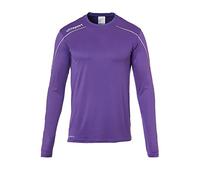 uhlsport Stream 22 Langarm Maillot Homme, Violet/Blanc, s