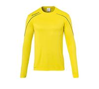 uhlsport Stream 22 Maillot à Manches Longues pour Homme S Jaune/Noir