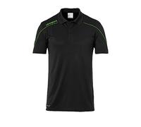 uhlsport Stream 22 Polo pour Homme XXL Noir/Vert Fluo