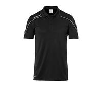 uhlsport Stream 22 Polo Shirt Homme, Noir/Blanc, s