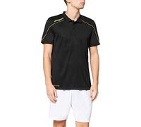 uhlsport Stream 22 Polo Shirt Homme, Noir/Jaune Citron, S