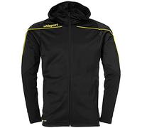 uhlsport Stream 22 Track Veste à Capuche pour Homme 3XL Noir/Jaune Citron