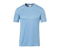 uhlsport Stream 22 Trikot Maillot Enfant, Bleu Ciel/Blanc, 140 cm