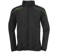 uhlsport Stream 22 Veste Tout Temps Homme, Noir/Vert Fluo, s