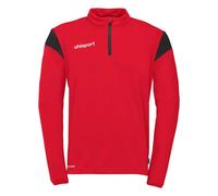 Haut d'entraînement 1/4 zip Uhlsport Squad 27 Rouge L Unisex