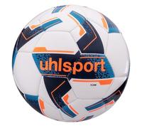uhlsport Team Ball Blanc/Marine/Orange Fluo Taille 5
