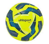 uhlsport Team Football Jeunes et Adultes, Fluo Jaune/Marine/Blanc, 4
