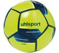 Uhlsport Team Miniball Set 4 pièces jaune fluo marine blanc