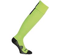uhlsport Team Performance Chaussettes Homme, Flash Vert/Noir, FR : L (Taille Fabricant : 41-44)