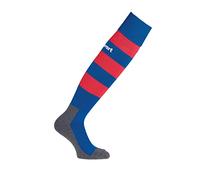 uhlsport Team Pro Essential Stripe Socken Chaussettes Homme, Bleu Azur/Rouge, 37-40