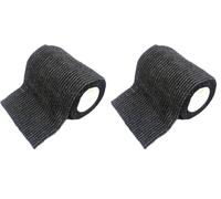 Uhlsport Tube-IT-Tape Bande adhésive pour Chaussette Noir (Lot de 2)