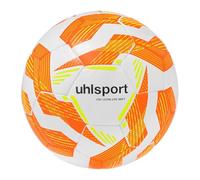 uhlsport Ultra Lite Soft 290 Football Enfants, Blanc/Fluo Orange/Fluo Jaune, 4