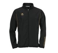 uhlsport Veste de Sport en Maille Noir Noir/Or m