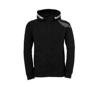 Kempa Core 26 Hood Jacket Hommes garçons Veste à Capuche Veste d'entraînement Sweatshirt Hoody Pullover avec Capuche Handball Volleyball Indoor Gym Fitness
