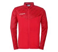 uhlsport Football Progressive 28 Poly Veste d'entraînement pour homme, veste de sport, sweat-shirt sans capuche avec col montant et poches zippées