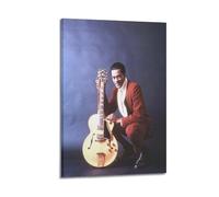 UHMVVT Poster de guitariste Chuck Berry Poster5 - Peinture murale décorative sur toile - Décoration murale moderne pour chambre à coucher - 20 x 30 cm
