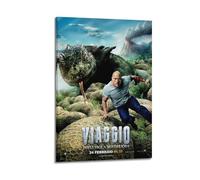 UHMVVT Poster du film Journey to The Center of The Earth 2 The Mysterious Island - Impression sur toile murale moderne pour chambre à coucher - 40 x 60 cm