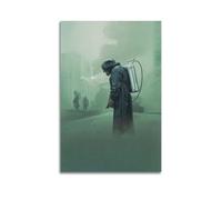 UHMVVT Poster du film Tchernobyl - Impression sur toile - Décoration murale moderne pour chambre à coucher - 20 x 30 cm