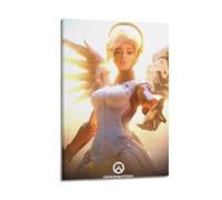 UHMVVT Poster Game Overwatch 1 - Peinture murale décorative sur toile - Décoration murale moderne pour chambre à coucher - 50 x 75 cm