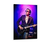 UHMVVT Poster guitariste Joe Bonamassa 5 - Impression sur toile murale - Décoration moderne pour chambre à coucher - 50 x 75 cm