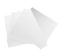 UHMW Lot de 10 feuilles de polyéthylène à poids moléculaire élevé pour la maison, l'industrie, automobile, résistant aux chocs (dimensions : 0,1 x 10 x 10 cm)