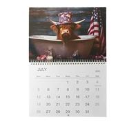Uhngw Calendrier 2026 12 Mois - Calendrier Mural Animaux 12 Mois | Planificateur de Gestion du Temps Personnel pour Planifier Horaires Objectifs Rendez-vous Organisation