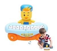 Uhngw Clavier de Jouets de Piano pour , Kid Toy Piano Clavier - Pianos et claviers pour de Conception Animale - Jeu d'instruments interactifs avec des lumières colorées pour Les Filles garçons