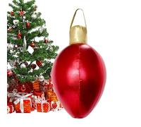 Uhngw Décorations de Noël gonflables | Décoration de Noël gonflable en PVC 30,5 x 15,2 cm avec lumière pour extérieur, cour, pelouse, piscine, arbre, fenêtre, porte, porche