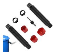 Uhngw Déviateur De d'eau pour Récupérateur | Adaptateur Étanche | Kit de Raccord de Tuyau pour Baril de Pluie,pour Nettoyage Extérieur, Irrigation de Jardin, Cour, Irrigation de Patio et Conservation