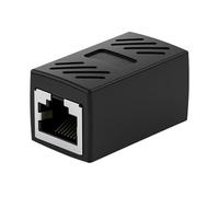 Uhngw Extenseur du câble Internet, coupleur de câble Internet, Adaptateur d'extension Ethernet, Connecteurs Audio et vidéo Longue Distance pour Le Jeu de réseautage extérieur de Maison Mobile