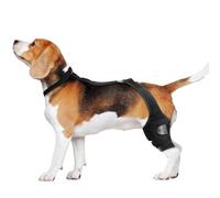Uhngw Genouillère pour Chien,Support pour Membre Postérieur | Manchon Genou Anti-Dérapant pour Animal avec Sangle Réglable, Protection Douce pour Mobilité Et Rééducation