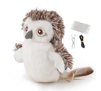Uhngw Jouet à Oiseaux pour Chats, Chat Jouet Oiseau | Jeux pour Animaux de Compagnie interactifs 3 Vitesses Catnip Kitten Toys - Oiseau de Simulation électrique en Peluche pour extérieur intérieur