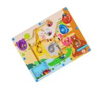 Uhngw Labyrinthe Magnétique | Jouet Sensoriel Animaux et Circulation - Jeu Éducatif Sensoriel d'Assemblage Jouets de Motricité Fine pour d'Âge Préscolaire Anniversaire École Maison et Voyage
