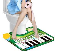 Uhngw Mat de Piano de Toilettes, Tapis Musical de Piano de Pot - Tapis antidérapant avec Son pour Salle de Bain | Potty Piano Musical Floor Mat, nouveauté Salle de Bain Fun Toilet Soundage