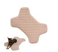 Uhngw Pad de Caisse de Chien, lit de Chien Indestructible,Mattress de Chiot Lavable en Machine Forme d'os Mignonne | Pad DOIR SECHNOT-RÉSISTANT