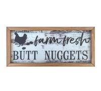 Uhngw Panneaux pour Poulailler | Pancartes Drôles Accessoires pour Poulailler - Décorations d'Extérieur et d'Intérieur Style Fermier, Art Mural pour Jardin, Cadeau pour Maison ou Anniversaire