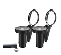 Uhngw Rétroviseur pour la Bicyclette,Miroir Rotatif à 360 Degrés pour Guidon avec Support | Lentille De Rétroviseur Pour Motocyclette Et Vélo - Pour Le Cyclisme En Plein Air En Ville Et En Montagne