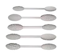 Uhngw Rouleau À Argile - Outils de Poterie à Effets Texturés,Lot de 5 Accessoires Multifonctions pour Sculpture Détailée, Débutants en Modelage et Projets Créatifs en Terre Cuite